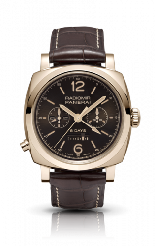Radiomir 1940 Chrono Monopulsante Left-Handed 8 Days Oro Rosso