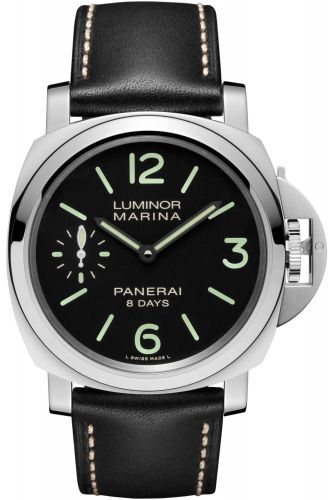 Luminor Marina 44 8 Days Stainless Steel / Black