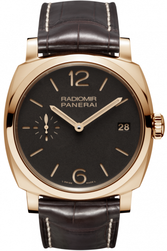 Radiomir 1940 47 3 Days Red Gold / Brown