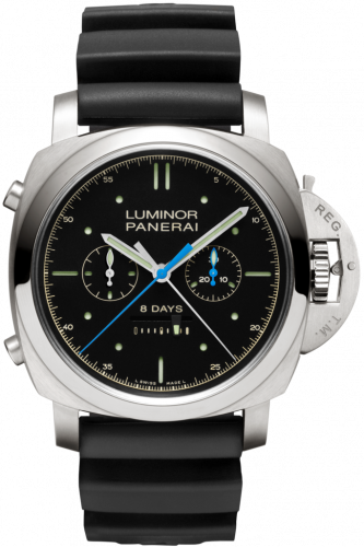 Luminor 1950 Rattrapante 8 Days Titanio