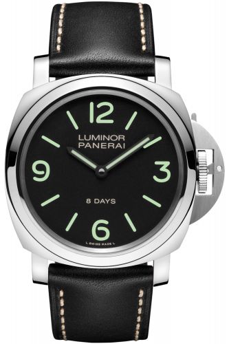Luminor Base 44 8 Days Stainless Steel / Black