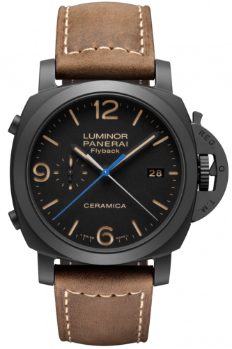 Luminor 1950 44 3 Days Chrono Flyback Automatic Ceramic / Black