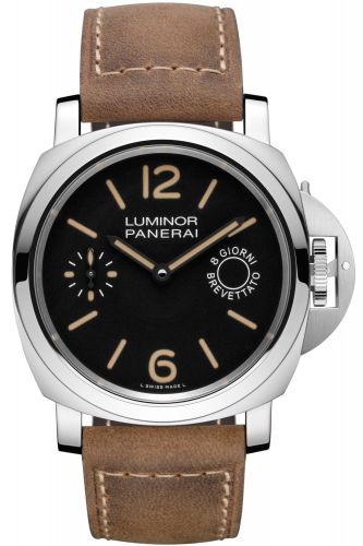 Luminor Marina 44 8 Days Stainless Steel / Black - Brevettato