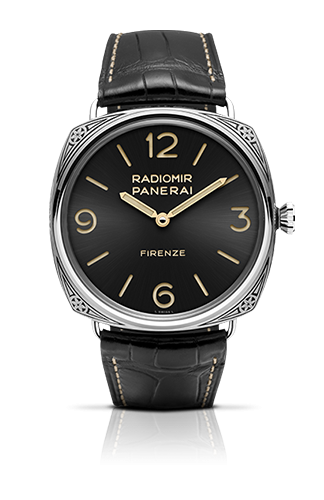 Radiomir Firenze 3 Days Acciaio Engraved