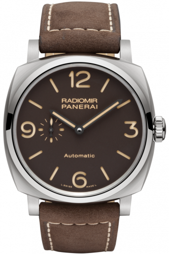 Radiomir 1940 3 Days Automatic Titanium / Brown