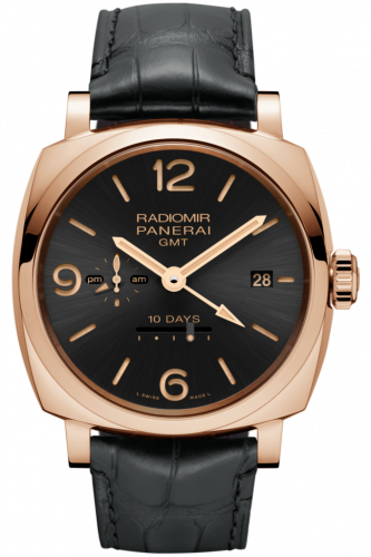  Radiomir 1940 10 Days GMT Oro Rosso