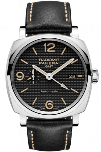 Radiomir 1940 3 Days GMT Automatic Acciaio Hobnail