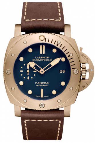 Luminor Submersible 1950 3 Days Automatic Bronzo Blue