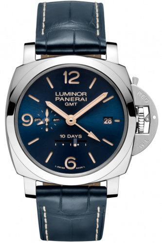 Luminor 1950 10 Days GMT Automatic Acciaio Boutique Blue