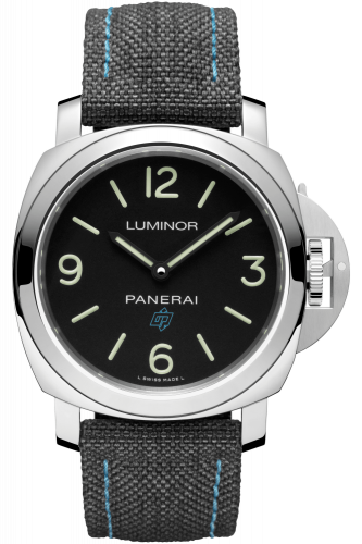 Luminor Base 44 Logo 3 Days Black - Blue OP