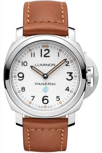 Luminor Base 44 Logo 3 Days White / Blue OP