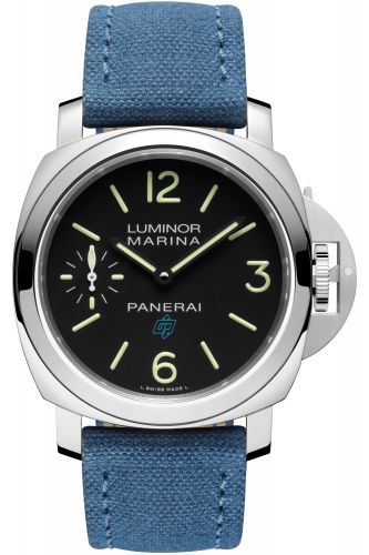 Luminor Marina Logo 3 Days Black / Blue OP