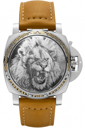 Luminor 1950 3 Days Automatic Acciaio Sealand for Purdey Lion