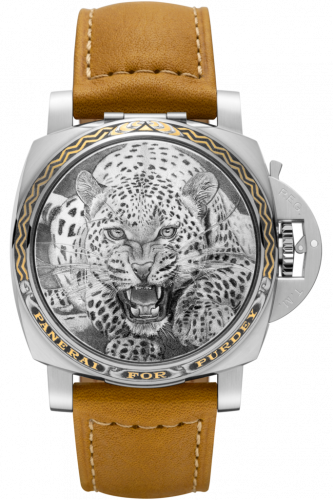 Luminor 1950 3 Days Automatic Acciaio Sealand for Purdey Leopard