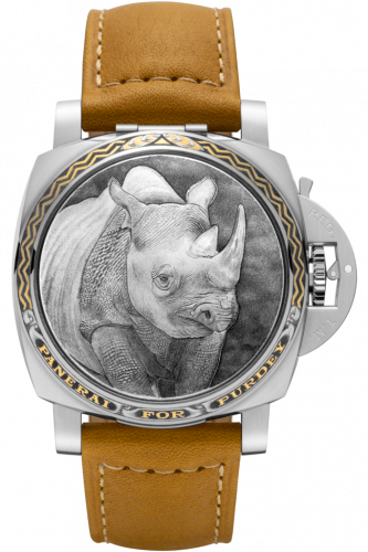 Luminor 1950 3 Days Automatic Acciaio Sealand for Purdey Rhinoceros