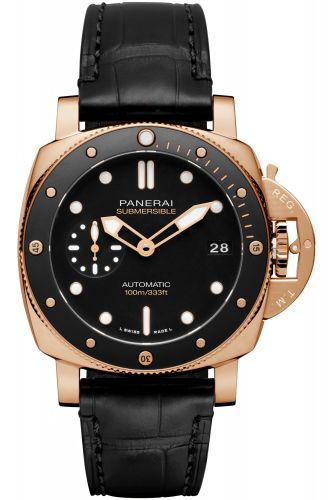 Luminor Submersible 42 3 Days Automatic Goldtech / Black