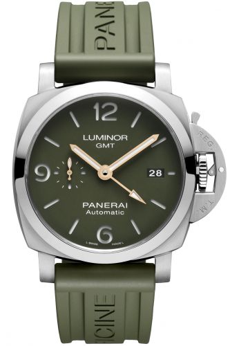 Luminor 1950 44 3 Days GMT Automatic Stainless Steel / Mahendra Singh Dhoni