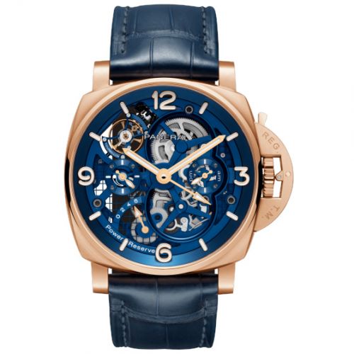 Luminor 1950 Tourbillon GMT Goldtech