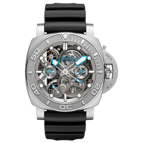 Luminor Submersible Ecopangaea Tourbillon GMT Mike Horn