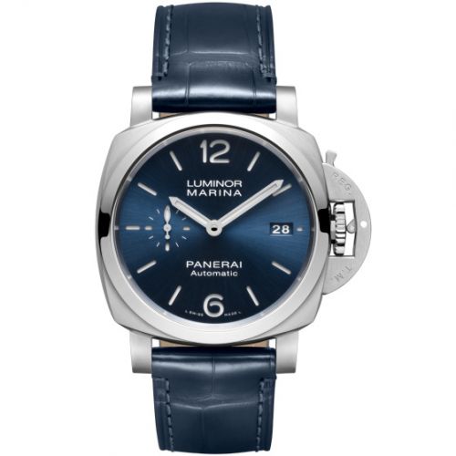 Luminor 1950 Marina 42 3 Days Automatic Stainless Steel / Blue