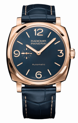 Radiomir 1940 3 Days Automatic Oro Rosso Bucherer Blue Editions