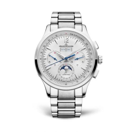 Master Control Chronograph Calendar Stainless Steel / Silver / Bracelet