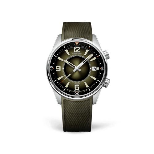 Polaris Automatic Date Stainless Steel / Green Double Gradient / Rubber