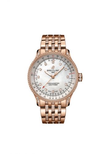 Navitimer 1 35 Automatic Red Gold - Diamond / MOP / Bracelet