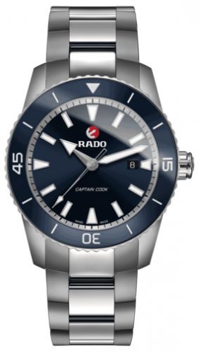 HyperChrome Captain Cook 45 Titanium / Blue / Bracelet
