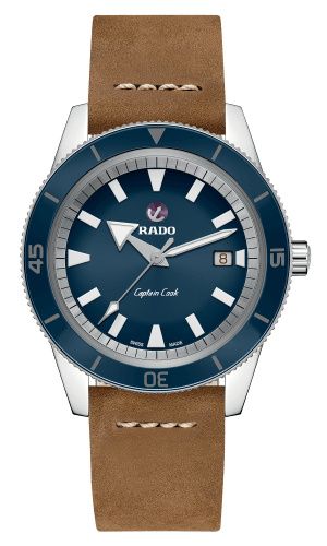 HyperChrome Captain Cook 42 Stainless Steel / Blue / Calf