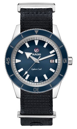 HyperChrome Captain Cook 42 Stainless Steel / Blue