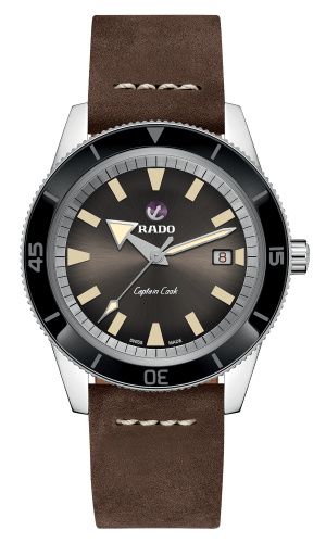HyperChrome Captain Cook 42 Stainless Steel / Brown / Calf