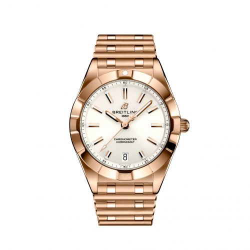 Chronomat 32 Red Gold / White / Rouleaux