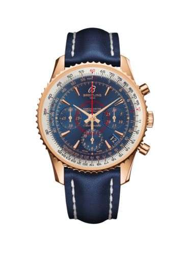 Montbrillant 01 Red Gold / Aurora Blue / Calf