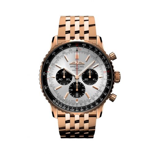 Navitimer B01 Chronograph 46 Red Gold / Silver
