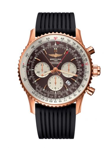 Navitimer Rattrapante Red Gold / Panamerican Bronze / Rubber