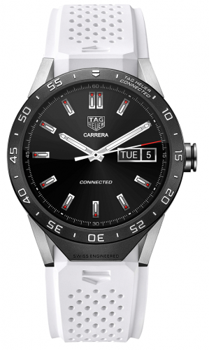 Carrera Connected White Strap