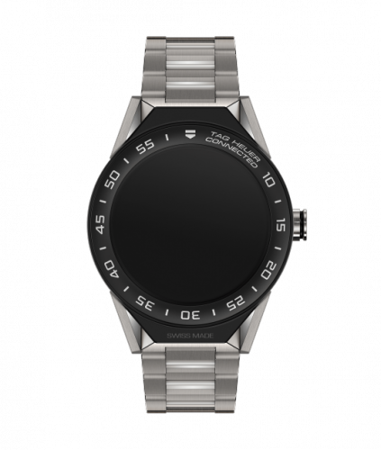 Carrera Connected Modular 45 Titanium / Ceramic / Bracelet