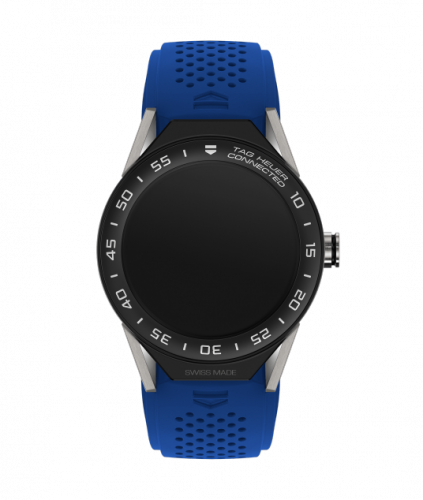 Carrera Connected Modular 45 Titanium / Ceramic / Electric Blue Rubber