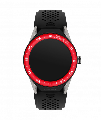 Carrera Connected Modular 45 Titanium / Red Aluminum / Black Rubber