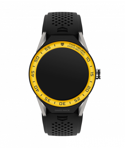 Carrera Connected Modular 45 Titanium / Yellow Aluminum / Black Rubber