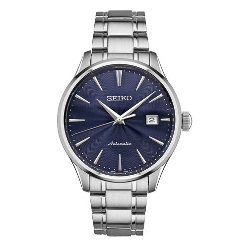 Mechanical Stainless Stainless Steel / Blue / Bracelet