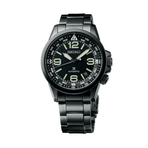 Prospex Land SRPA73K1 Stainless Steel / Black / Bracelet