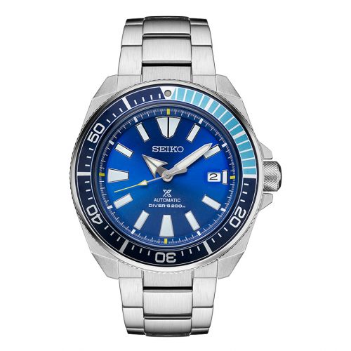 Prospex Diver Samurai Stainless Steel / Blue Lagoon / Bracelet