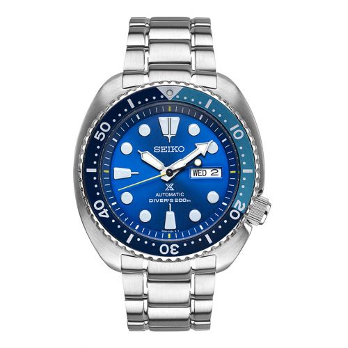 Prospex Diver Turtle Stainless Steel / Blue Lagoon / Bracelet