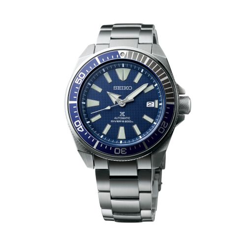 Prospex Diver Samurai Stainless Steel / Blue / Bracelet