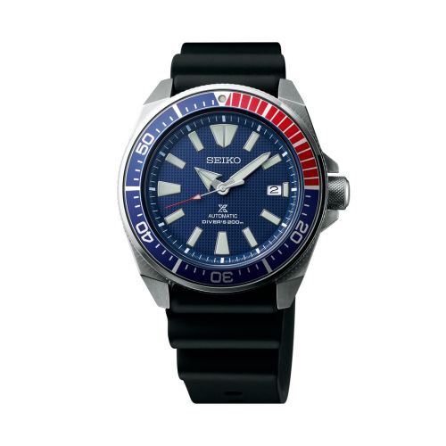 Prospex Diver Samurai Stainless Steel / Blue / Rubber