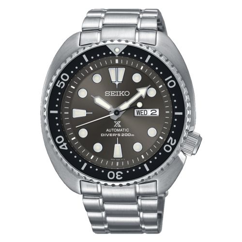 Prospex Diver Turtle Stainless Steel / Grey / Bracelet