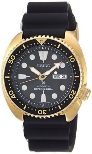 Prospex Diver Turtle Goldtone /  Black / Rubber
