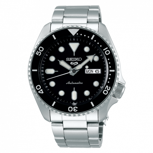 5 Sports Sports Style Stainless Steel / Black / Bracelet